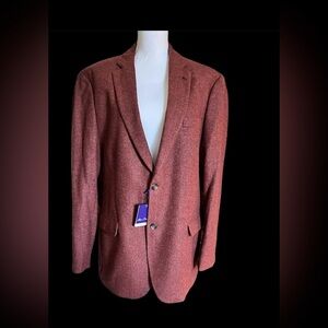Alan Flusser Classic Slacks Fashion Jacket